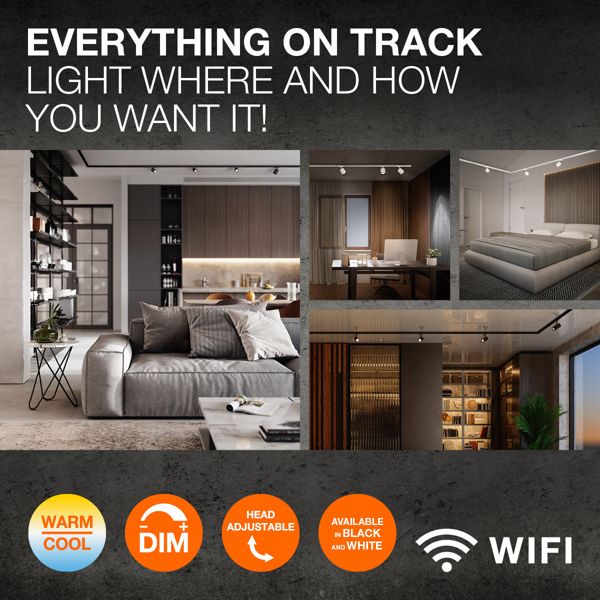 Лампа SMART WIFI TRACKL SPOT OSAKA TW LEDVANCE