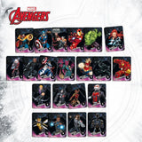 Детска настолна игра Zynora Avengers Unite – Епична супергеройска битка с карти, жетони и спинъри срещу Танос и злодеите на Marvel (7+ години)