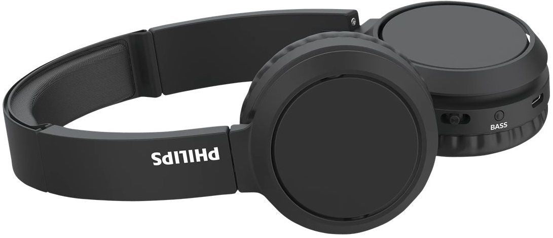БЕЗЖИЧНИ СЛУШАЛКИ С НАУШНИЦИ BLUETOOTH ON-EAR СЛУШАЛКИ TAH4205BK PHILIPS - ЧЕРЕН
