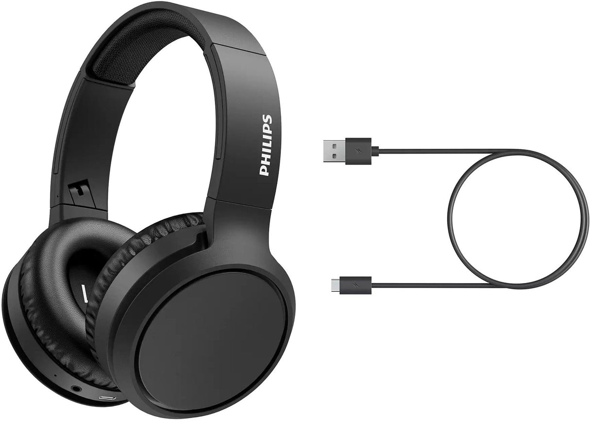 БЕЗЖИЧНИ СЛУШАЛКИ С BLUETOOTH ON-EAR СЛУШАЛКИ TAH5205BK PHILIPS - ЧЕРЕН