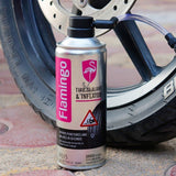 Спрей за помпане и лепене на гуми FLAMINGO