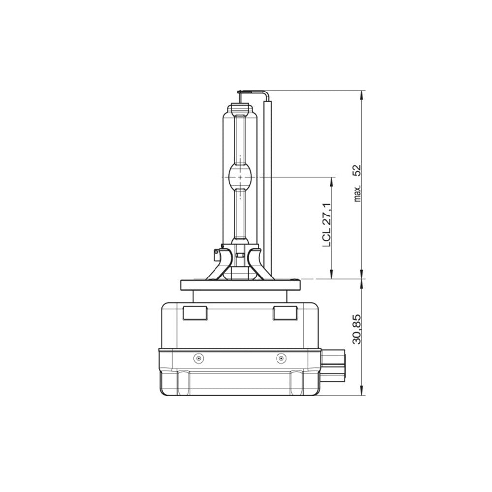 Ксенонови Крушки OSRAM, D3S, NIGHT BREAKER LASER XENARC, 85V, 35W, PK32D-5