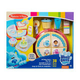 Детски дървен музикален пъзел Melissa &amp; Doug „Зоопарк“ – Интерактивна звукова игра със звуци на животни и дръжки (2+ години)