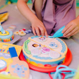 Детски дървен музикален пъзел Melissa &amp; Doug „Зоопарк“ – Интерактивна звукова игра със звуци на животни и дръжки (2+ години)