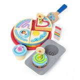 Детски дървен музикален пъзел Melissa &amp; Doug „Зоопарк“ – Интерактивна звукова игра със звуци на животни и дръжки (2+ години)