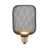 LED ЛАМПА DECOR FLAT SQ100 BLACK 3.5W 827 E27 LEDVANCE