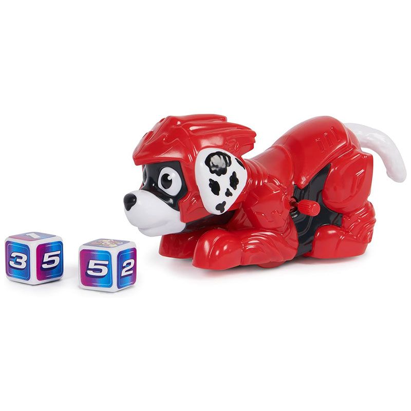 Детска настолна игра Zynora Paw Patrol: Mighty Pups – Епично супергеройско приключение с метеор и навиваща се фигурка на Маршал (4+ години)