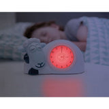 Детски треньор за сън и нощна лампа Zynora Sleep Coach – Интелигентен часовник с визуален светофар, аларма и таймер за дрямка (0+ месеца)