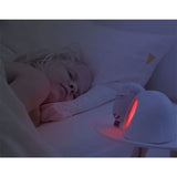 Детски треньор за сън и нощна лампа Zynora Sleep Coach – Интелигентен часовник с визуален светофар, аларма и таймер за дрямка (0+ месеца)