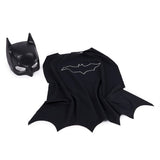 Детски супергеройски комплект Spin Master Batman – Текстилна пелерина и маска на Батман за ролеви игри и маскарад (3+ години)