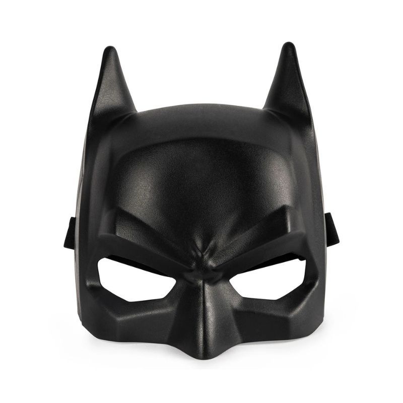 Детски супергеройски комплект Spin Master DC Comics Batman – Интерактивна маска и колан с 3 батаранга и отделения за джаджи (3+ години)