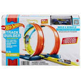 Комплект допълнителни писти Hot Wheels Track Builder Unlimited: Premium Curve Pack – Професионални завои с конектори и 1 количка (6+ години)