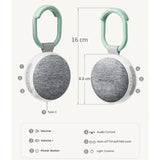 Преносима музикална кутия за сън momcozy Sleep Machine – Уред за бял шум с 20 успокояващи звука, Bluetooth, нощна лампа, таймер и защита за деца