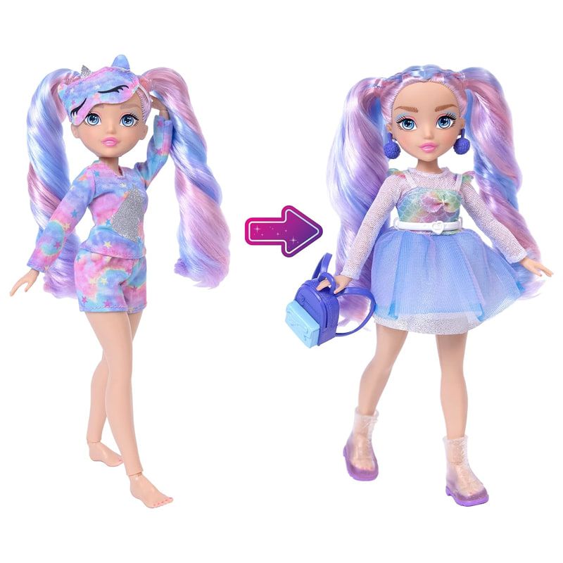 Модна кукла Raya Toys GLO-UP Girls (Show Your Glo) – Интерактивен спа и козметичен салон с над 25 изненади