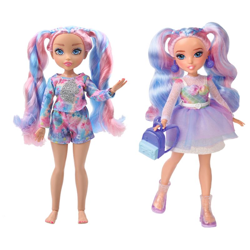 Модна кукла Raya Toys GLO-UP Girls (Show Your Glo) – Интерактивен спа и козметичен салон с над 25 изненади