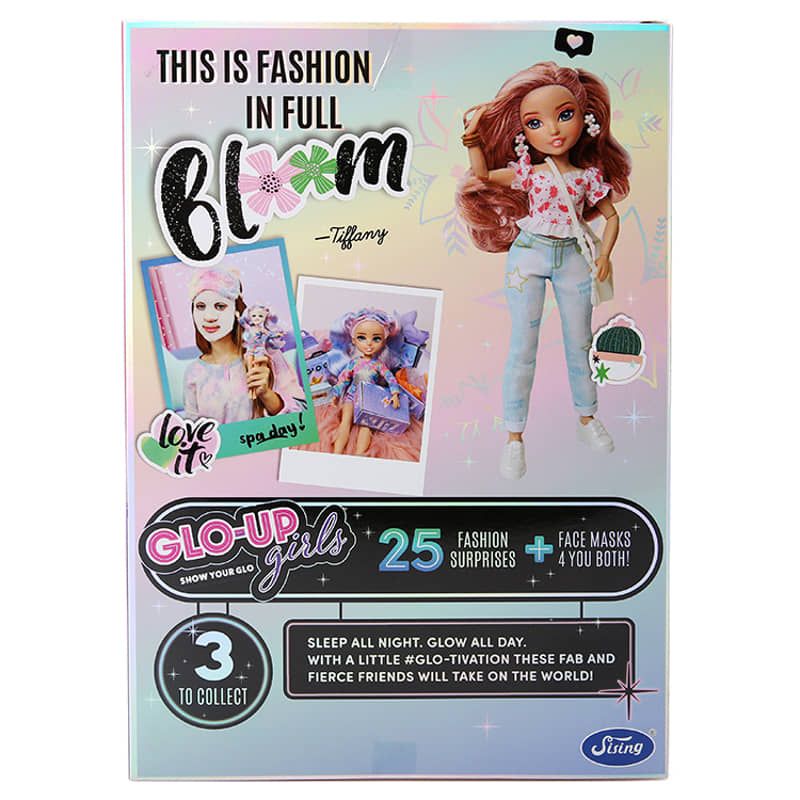 Модна кукла Raya Toys GLO-UP Girls (Show Your Glo) – Интерактивен спа и козметичен салон с над 25 изненади
