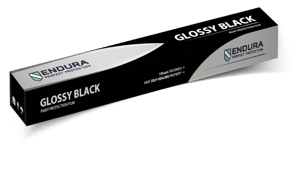 Endura Glossy Black Професионално PPF фолио за защита на боята 2 години гаранция - 1.52 x 15 m (80лв/m)