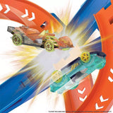 Моторизирана писта Hot Wheels Action: Spiral Speed Crash – Гигантска спирална писта с мощен бустер, 3 зони за сблъсък и височина 74 см (5+ години)