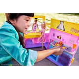 Детски трансформиращ се камион за лимонада Barbie® (Mattel) – Розов мобилен бар 2 в 1 с над 25 тематични аксесоара и зона за хранене (3+ години)