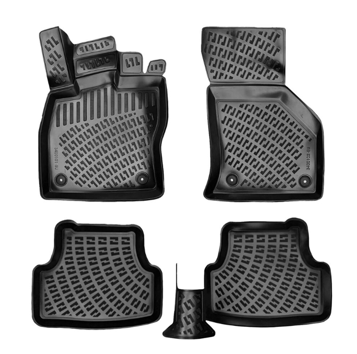 3D ГУМЕНИ СТЕЛКИ RIZLINE (ЛЕГЕН) ЗА SEAT ATECA (СЛЕД 2016 Г.)