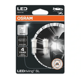КОМПЛЕКТ LED ЛАМПИ OSRAM 2723DWP-02B W2.3W/T5 6000K 12V 0.25W W2X4.6D
