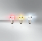 АВТОМОБИЛНА LED ЛАМПА 7506DRP-02B 1,4W 12V P21W ЧЕРВЕНИ BA15S OSRAM