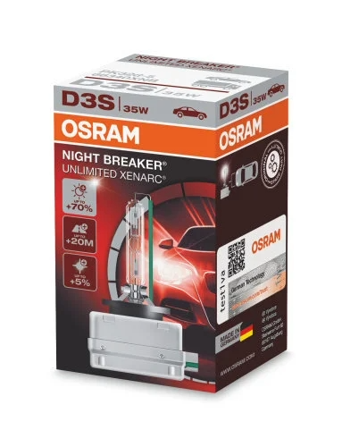 Ксенонови Крушки OSRAM, D3S, NIGHT BREAKER LASER XENARC, 85V, 35W, PK32D-5