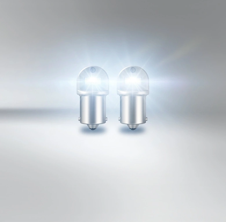 АВТОМОБИЛНА LED ЛАМПА 5008DWP Бял R10W 1,2W 12V BA15S DUOBLISTER OSRAM