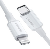 КАБЕЛ USB-C / Lightining MFI 2m US171 UGREEN - БЯЛ