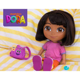 Интерактивна кукла Dora the Explorer (Дора изследователката) със звуци, отваряща се раничка и аксесоари (30 см)