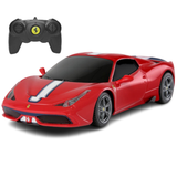 Кола с дистанционно Rastar Ferrari 458 Speciale A – Радиоуправляема суперкола с реалистичен дизайн, артикул 71900 (Мащаб 1:24)