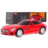 Кола с дистанционно Rastar Mercedes-AMG GT – Радиоуправляема спортна суперкола с независимо окачване, артикул 72100 (Мащаб 1:24)