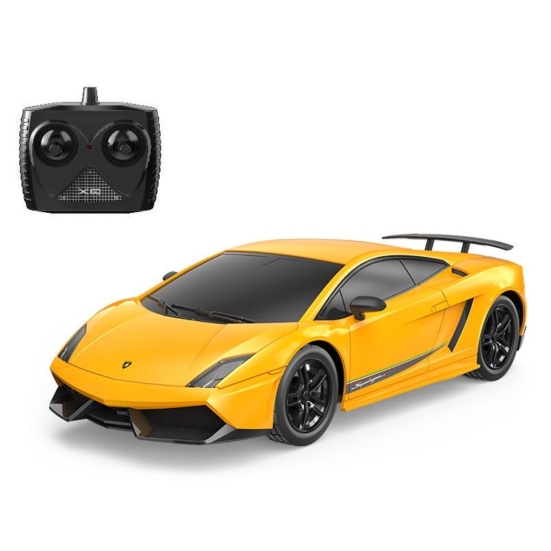 Кола с дистанционно Raya Toys Lamborghini Superleggera – Радиоуправляема спортна суперкола със светещи фарове, 2.4 GHz (Мащаб 1:24)