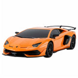 Кола с дистанционно Rastar Lamborghini Aventador SVJ – Радиоуправляема суперкола с детайлен интериор, артикул 96100 (Мащаб 1:24)