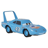 Детска състезателна количка Disney Pixar Cars: Pull-Back Strip Weathers (The King) – Оригинален автомобил „Краля“ в голям мащаб 1:43 с инерционен механизъм (3+ години)