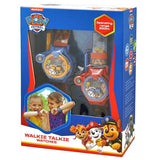 Детски уоки токи часовници Paw Patrol 2 в 1 с фенерче и компас – Акумулаторен комплект Пес Патрул от 2 броя с USB, за момчета и момичета (3+ години)