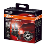 LED Автомобилни крушки Osram - LEDriving, Night Breaker, H4/H19, 27/23W, 2 броя