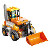 Детски образователен конструктор 6в1 Feelo Construction Vehicles – Трансформиращи се строителни машини, мега робот и детска отвертка (141 едри части)