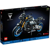 Колекционерски конструктор LEGO Technic Yamaha MT-10 SP 42159 – Мащабен хипер-голишар мотоциклет с функционална скоростна кутия и AR добавена реалност (1478 части)