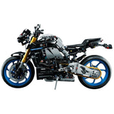 Колекционерски конструктор LEGO Technic Yamaha MT-10 SP 42159 – Мащабен хипер-голишар мотоциклет с функционална скоростна кутия и AR добавена реалност (1478 части)