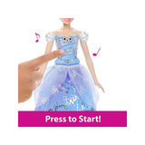 Интерактивна кукла Disney Princess Омагьосана Пепеляшка (Cinderella) със светлини, магическа пръчка и звукови ефекти (25 см)
