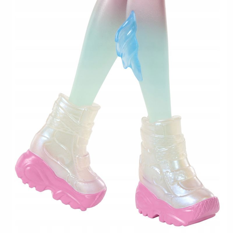 Детска модна кукла Monster High Lagoona Blue (Лагуна Блу) – Подвижна кукла с пиранята Нептуна и океански аксесоари (27 см)