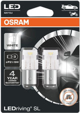 АВТОМОБИЛНА LED ЛАМПА 7506DWP-02B 1,4W P21W 6000K 12V BA15S OSRAM