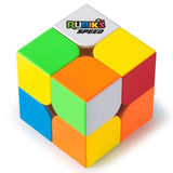 Електронно скоростно кубче Zynora Speed Cube 2x2 – Професионален безстикерен пъзел за speedcubing, предварително смазан, за рефлекси и логика (8+ години)