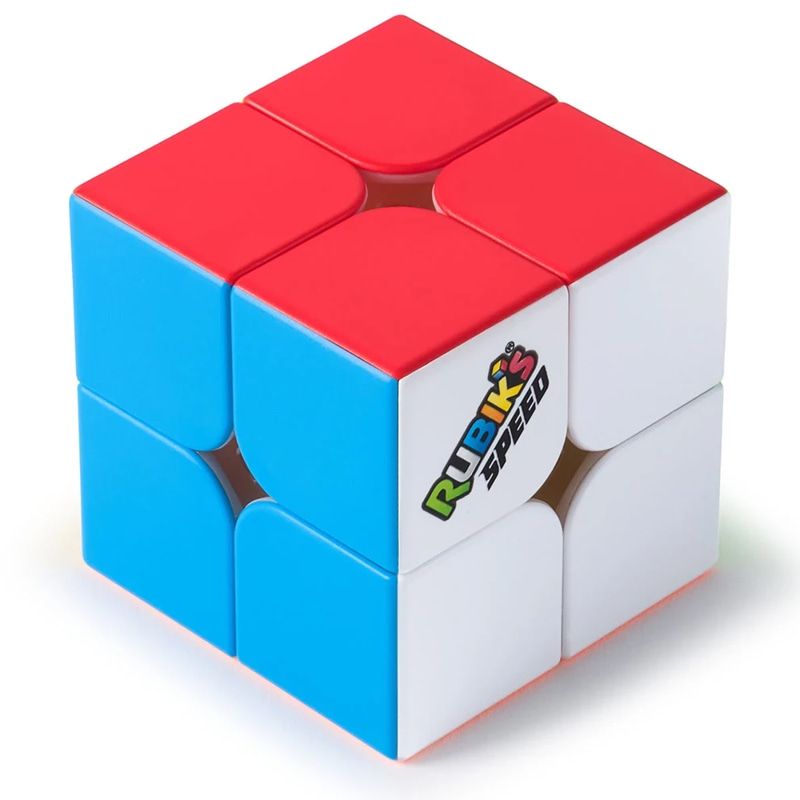 Електронно скоростно кубче Zynora Speed Cube 2x2 – Професионален безстикерен пъзел за speedcubing, предварително смазан, за рефлекси и логика (8+ години)