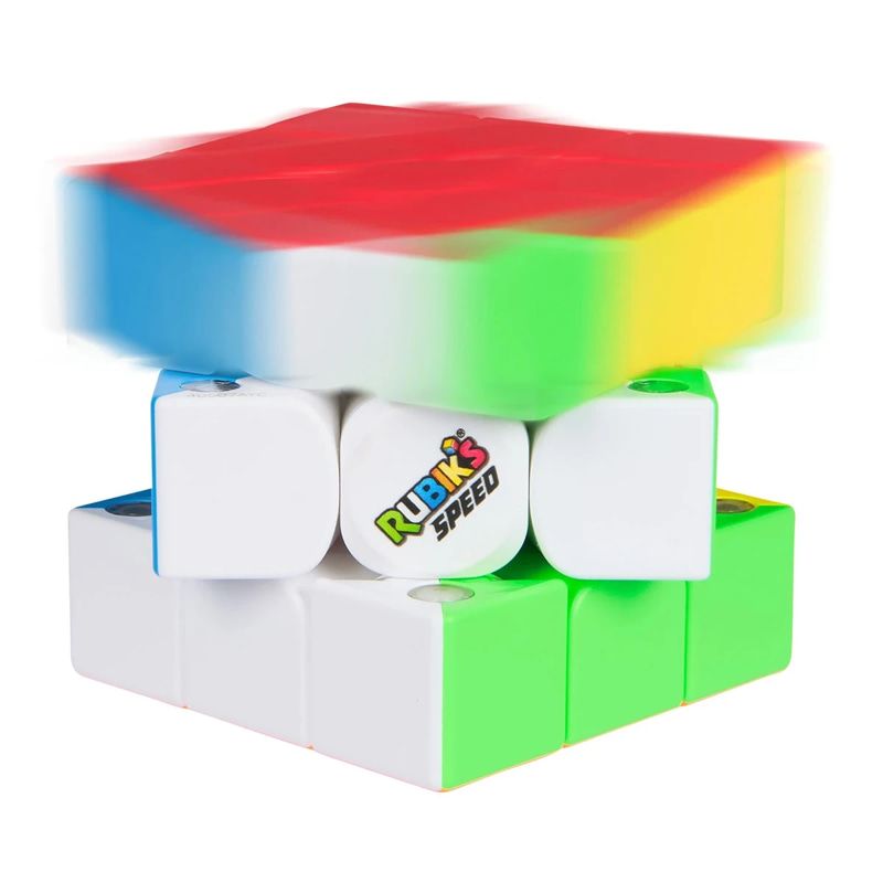 Детско магнитно скоростно кубче Zynora Magnetic Speed Cube 3x3 – Професионален безстикерен пъзел за speedcubing, предварително смазан, за рефлекси и логика (8+ години)