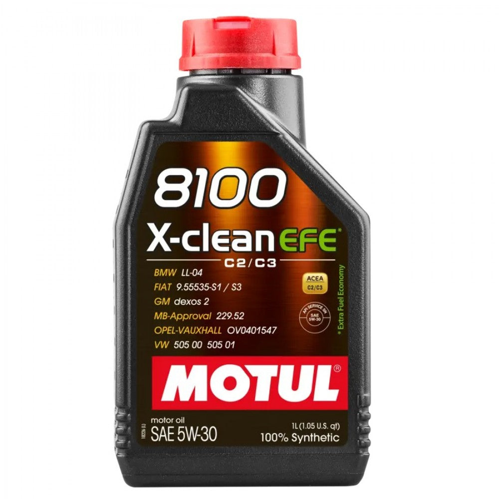 Моторно масло MOTUL 8100 X-CLEAN EFE 5W30 1L