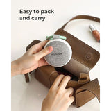 Преносима музикална кутия за сън momcozy Sleep Machine – Уред за бял шум с 20 успокояващи звука, Bluetooth, нощна лампа, таймер и защита за деца