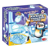 Детска настолна игра Zynora Kicking Snowball – Екшън ледена арена с изстрелващи пингвини и снежни топки за двама играчи (3+ години)