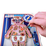 Детска настолна игра Zynora Little Surgeon – Интерактивна докторска игра за сръчност с вибриращ пациент, медицински органи и скалпел (4+ години)